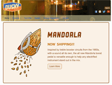 Tablet Screenshot of duskyamp.com